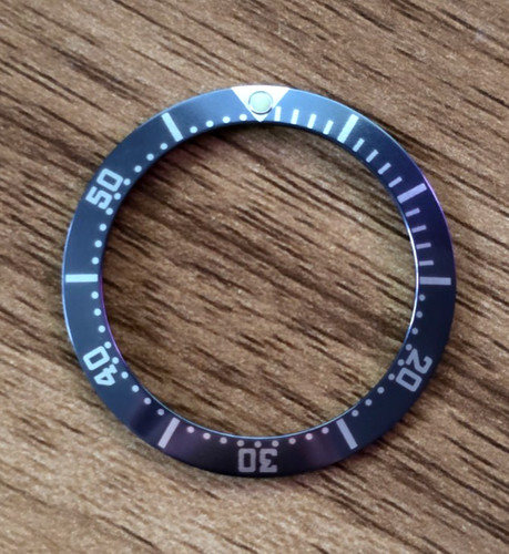 Quality blue bezel insert - quality,