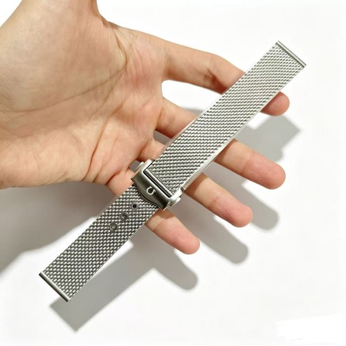 New 22mm omega milanese - new, mesh