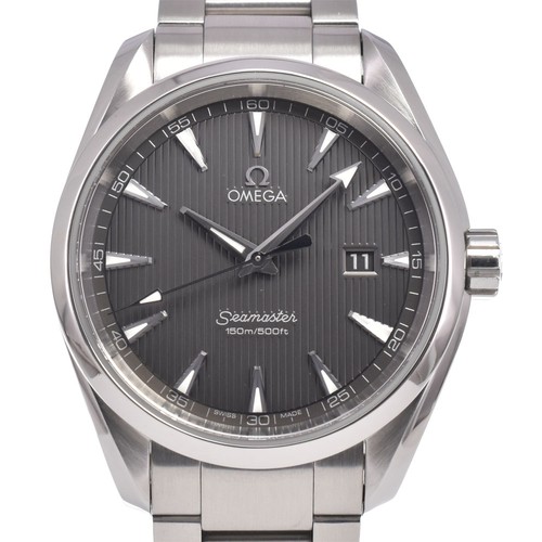 With paper omega seamaster - with,