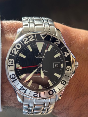 Omega seamaster gmt 50th - omega,