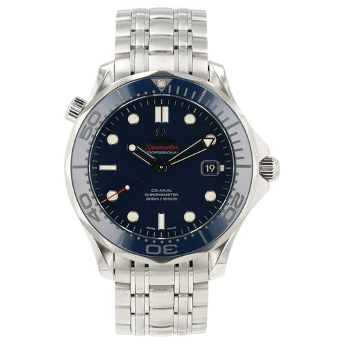 Omega seamaster blue - blue, dial