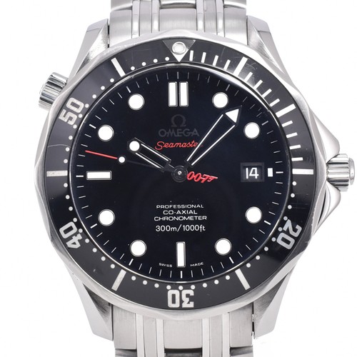 With paper omega seamaster 300 - with,