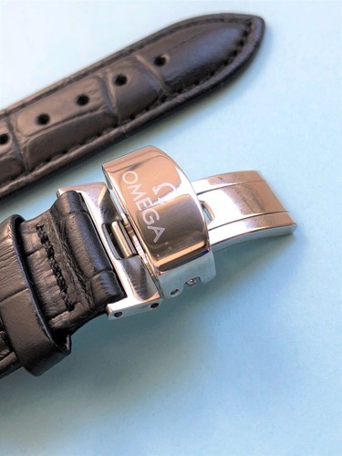 New omega leather watch - watch, strap-