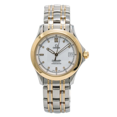 Omega seamaster white face two - seamaster,