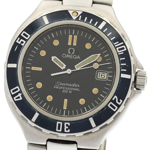 Omega seamaster200 date - date, black