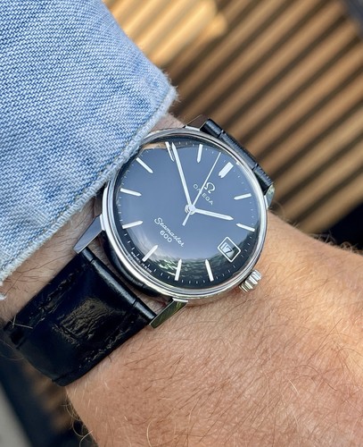 Omega seamaster black dial - seamaster,