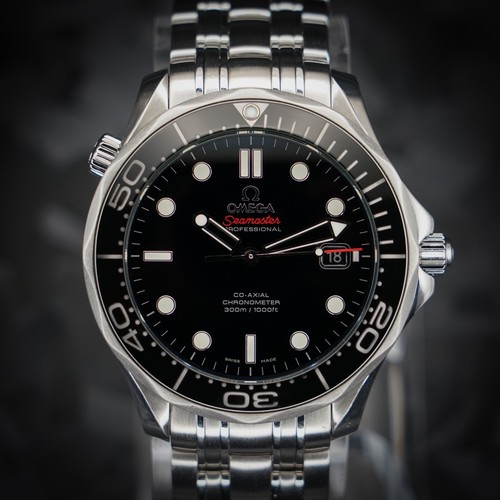 Omega flat black - flat, seamaster